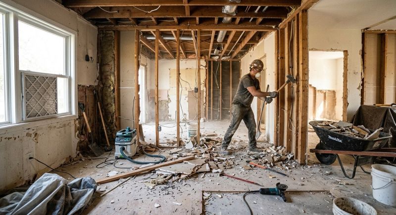 Interior Renovation Demolition in Bergen County, NJ