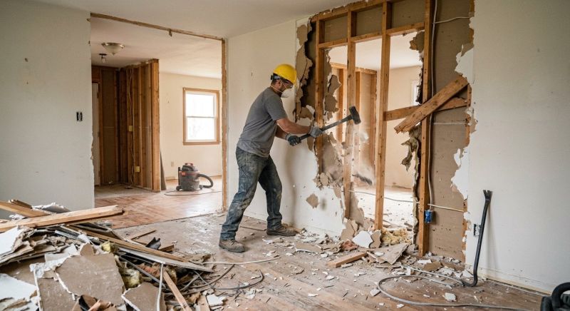 Interior Wall Demolition in Bergen County, NJ