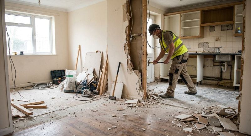 Interior Wall Demolition in Bergen County, NJ