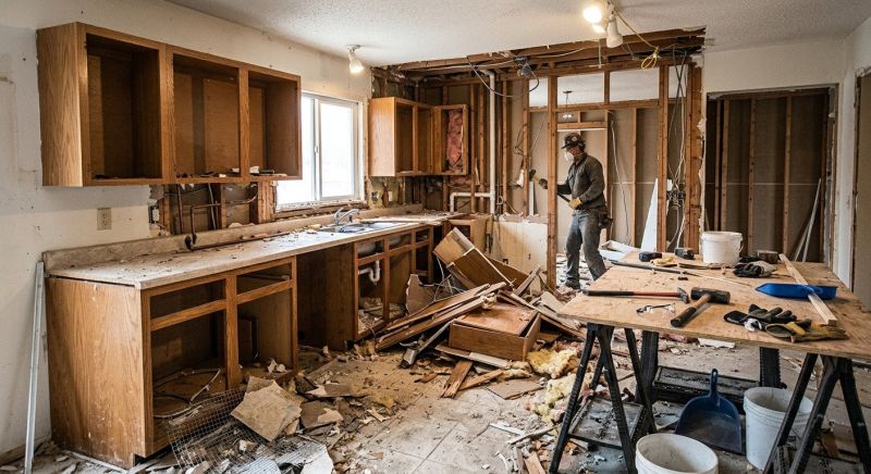 Kitchen Demolition in Bergen County, NJ