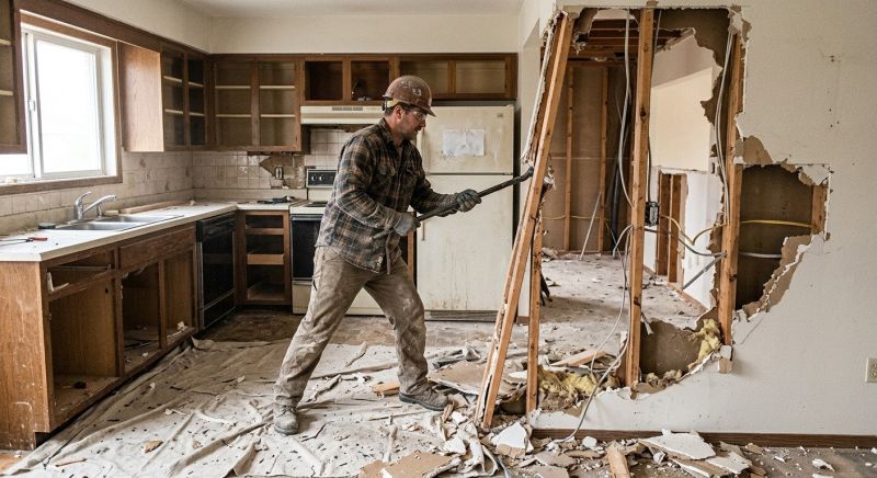 Kitchen Demolition in Bergen County, NJ