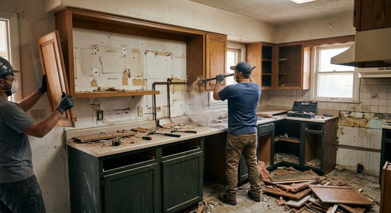 Kitchen Demolition in Bergen County, NJ