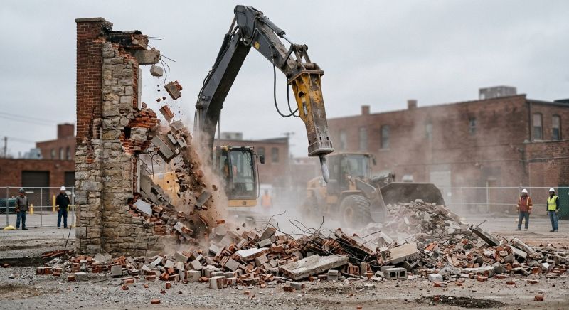 Masonry Demolition in Bergen County, NJ