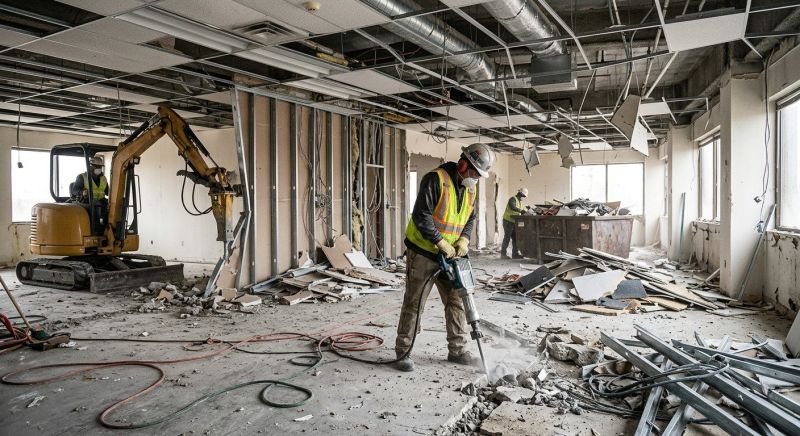 Office Demolition in Sacramento, CA