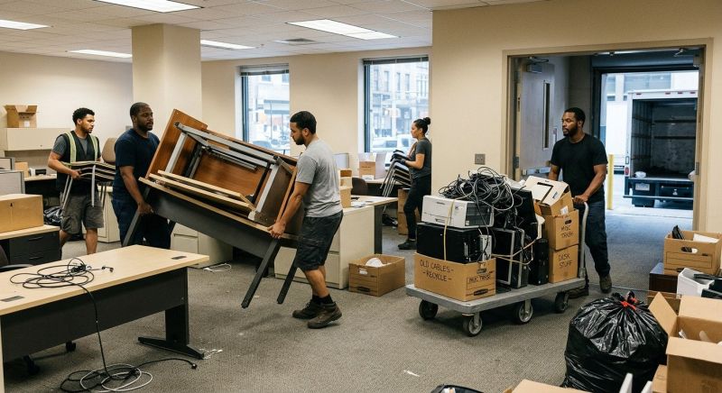 Office Junk Removal in Roseville, CA