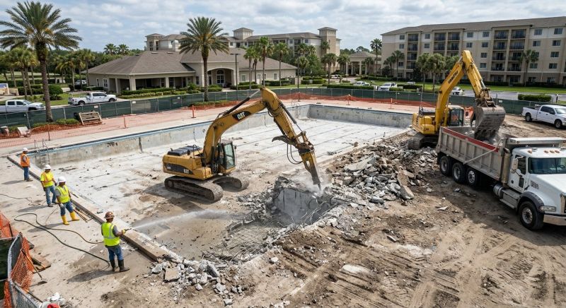 Parking Lot Removal in Sacramento, CA