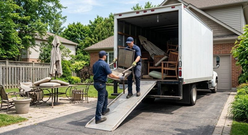Patio Furniture Removal in Madison, WI
