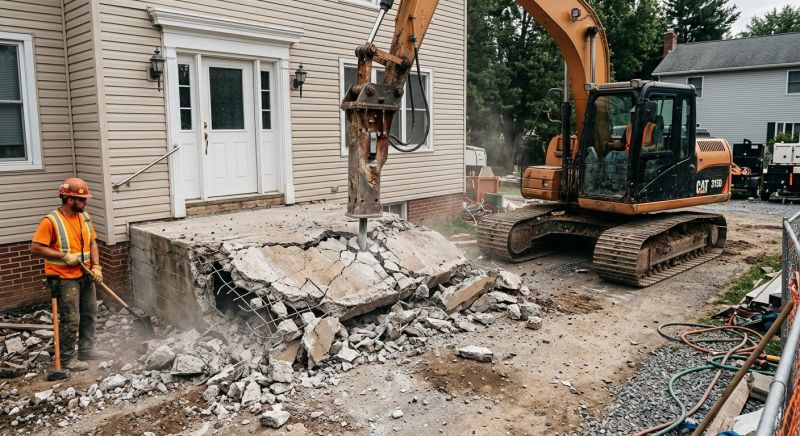 Pavement Demolition in Sacramento, CA