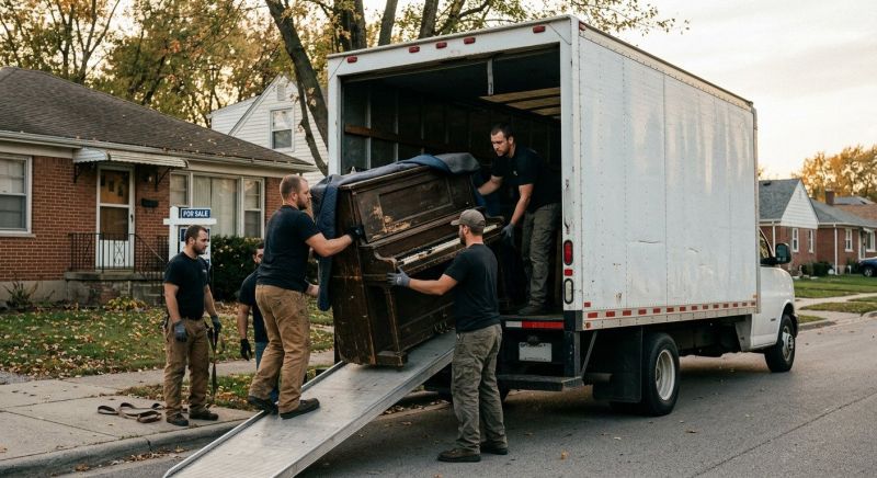 Piano Disposal Service in Sacramento, CA