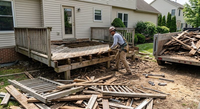 Pool Deck Demolition in Sacramento, CA