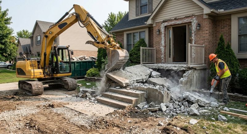 Porch Removal in Bergen County, NJ