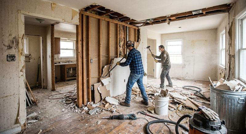 Room Demolition in Frederick, MD
