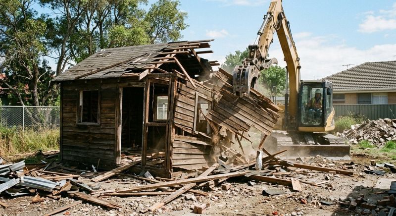 Shed Demolition in Sacramento, CA