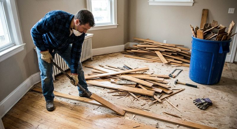Subfloor Demolition in Sacramento, CA
