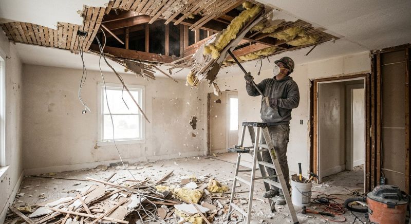 Subfloor Demolition in Frederick, MD